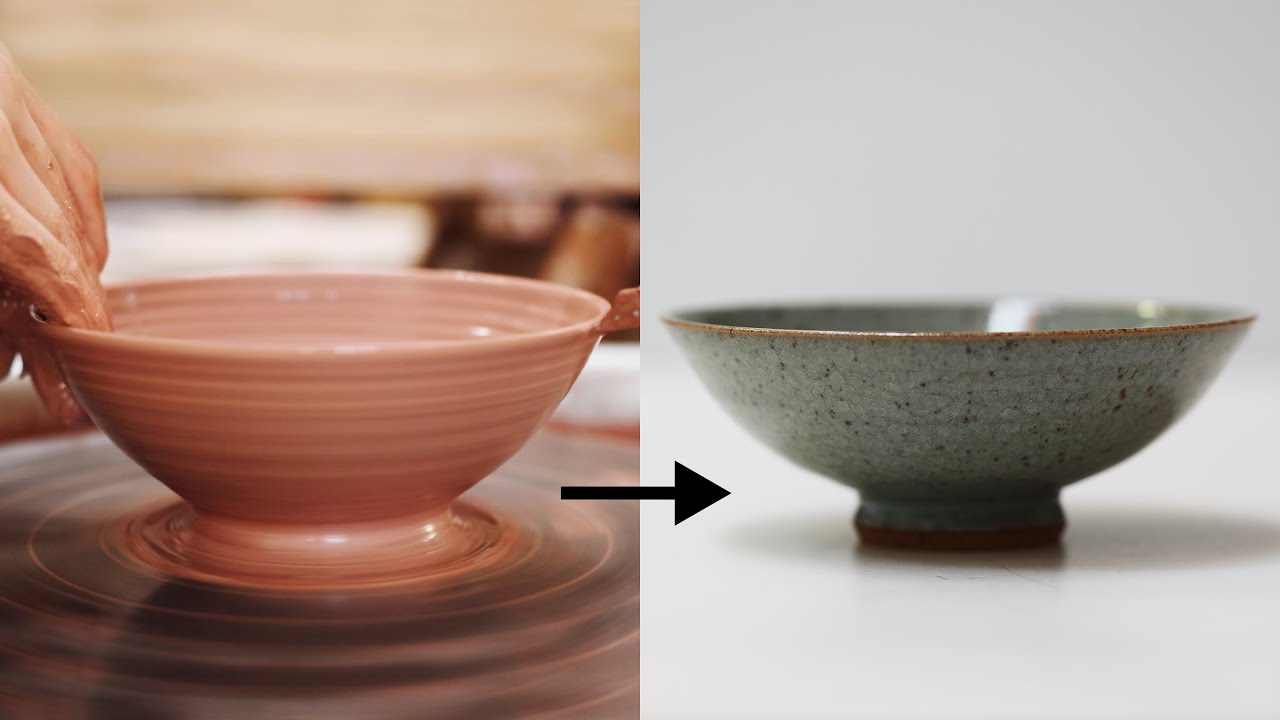 How to Make a Stoneware Pottery Bowl, from Beginning to End &mdash; Narrated Version