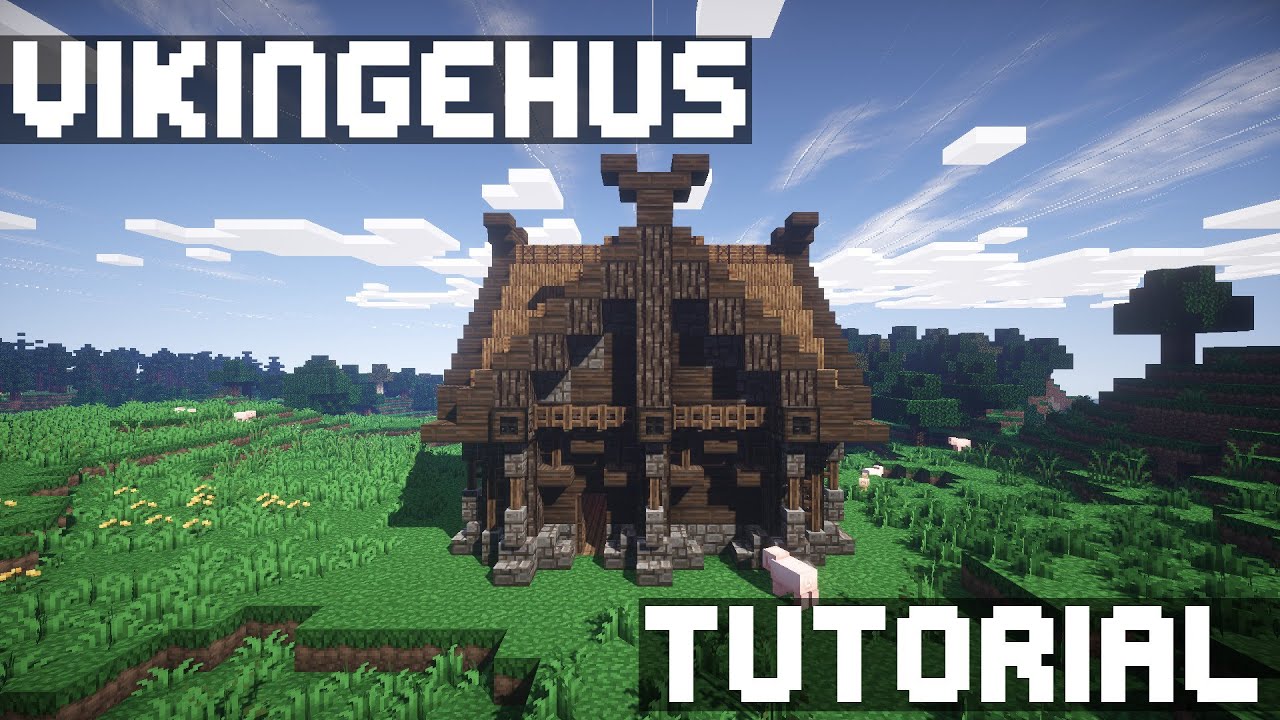 [Danish] Minecraft | Viking House v1 - tutorial