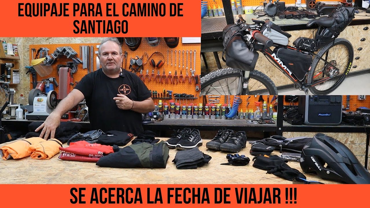 EQUIPAJE  PARA LLEVARME AL CAMINO DE SANTIAGO , YA TENEMOS FECHA !!! GINESSOT