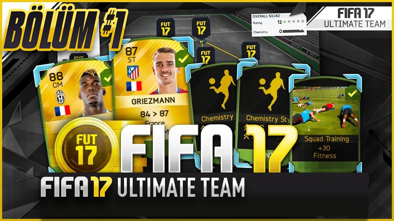 FIFA 17 ULTIMATE TEAM B&Ouml;L&Uuml;M#1 / S&Uuml;PER LIG TAKIMI ve INANILMAZ BIR TAKIM DAHA KURDUK!!