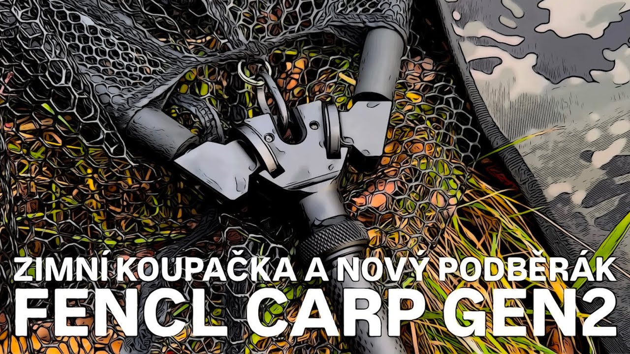 LEDNOVÁ KOUPAČKA - NOVÝ PODBĚRÁK FENCL CARP GEN 2 - PLOVOUCÍ PODBĚRÁK - IDEÁL PRO BOBKAŘE - RECENZE