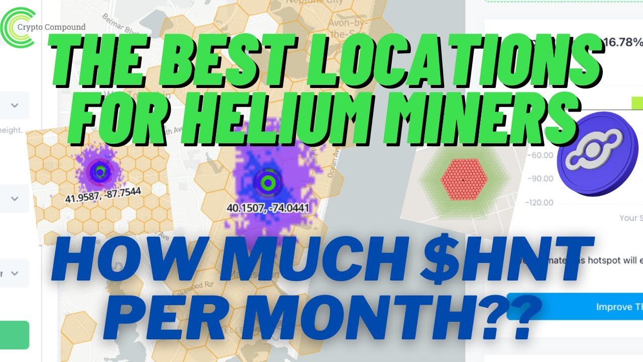 Best Cities To Mine Helium $HNT Right Now! Awesome Mining Returns In These Locations!