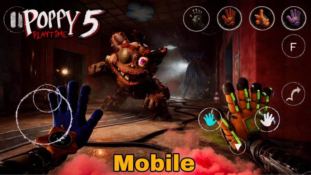 Poppy Playtime Chapter 5 MOBILE Fan v0.4.1 – Full Gameplay + SECRET ENDING 😱