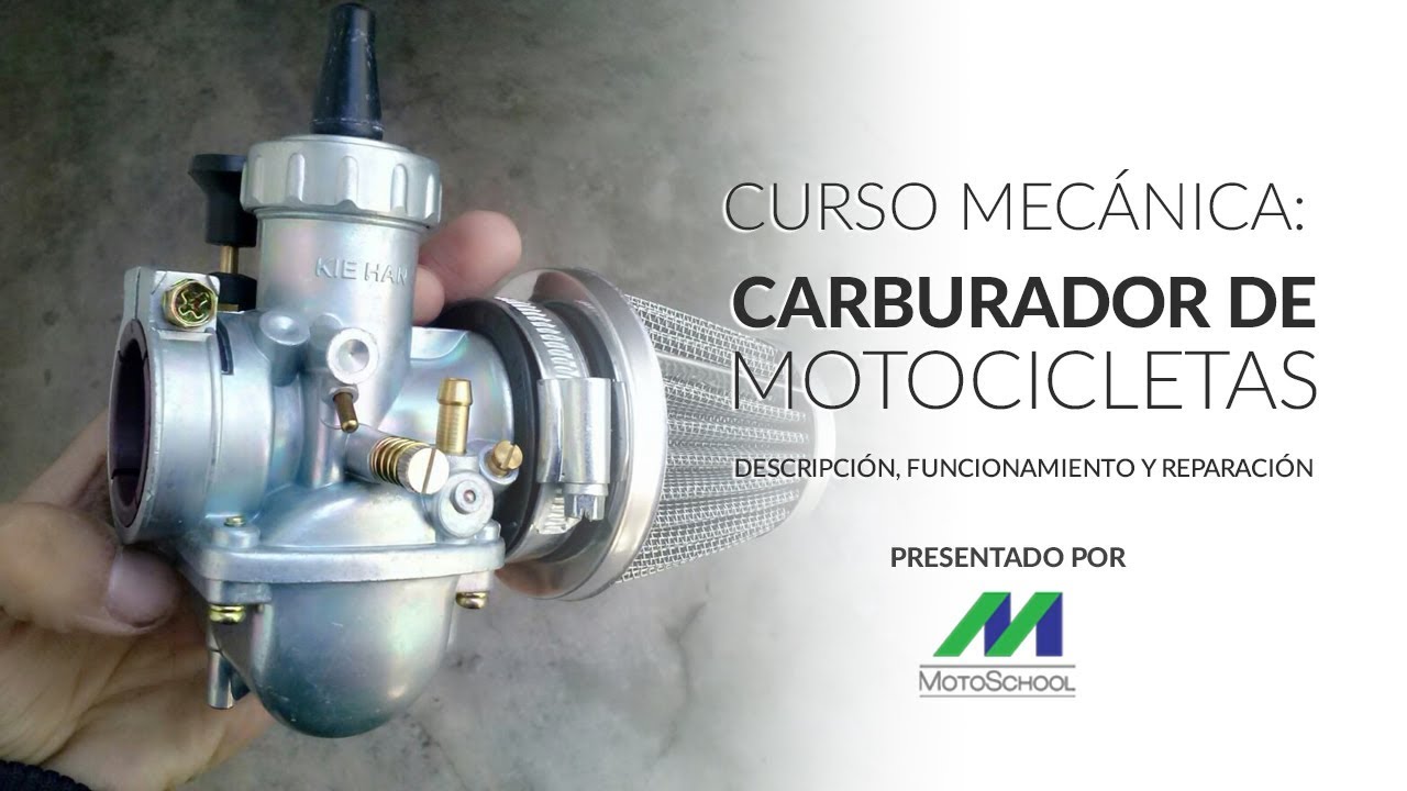 Curso Mecánica Motoschool: El Carburador en las Motocicletas