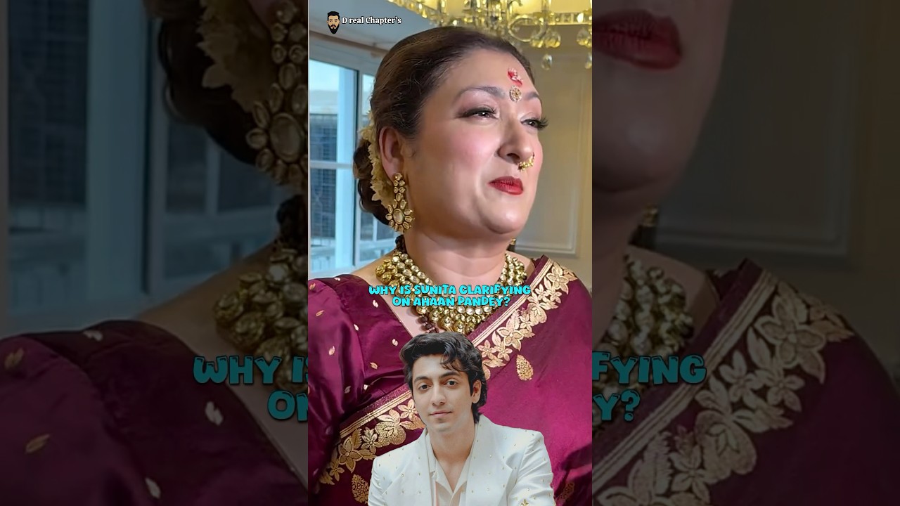 Govinda&rsquo;s Wife Sunita Ahuja Clarification On Ahaan Pandey #bollywood #ahaanpanday #govinda