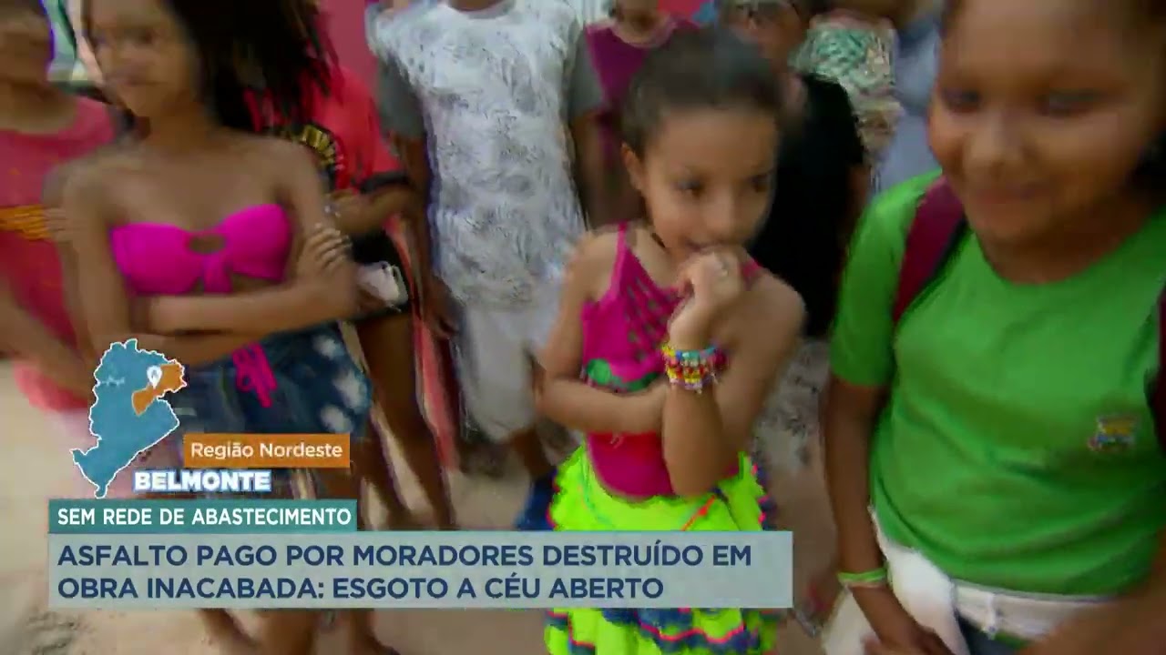 Bairro a  Bairro: obra inacabada gera transtornos para moradores do Belmonte, em BH