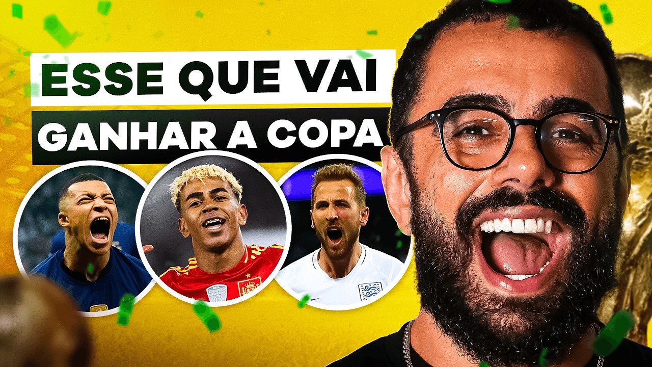 QUEM S&Atilde;O OS FAVORITOS para a COPA DO MUNDO 2026?