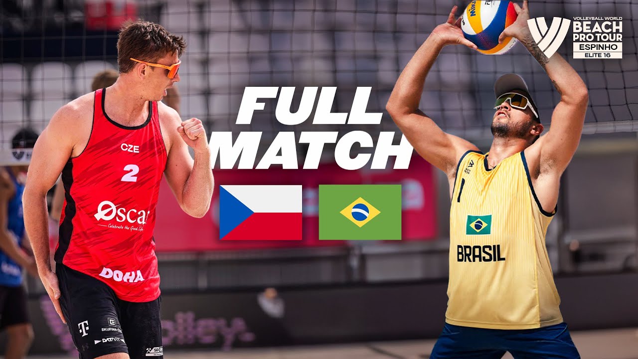 George/Andre 🇧🇷 vs. Perusic/Schweiner 🇨🇿 | Full Match - Beach Pro Tour 2024 | Espinho