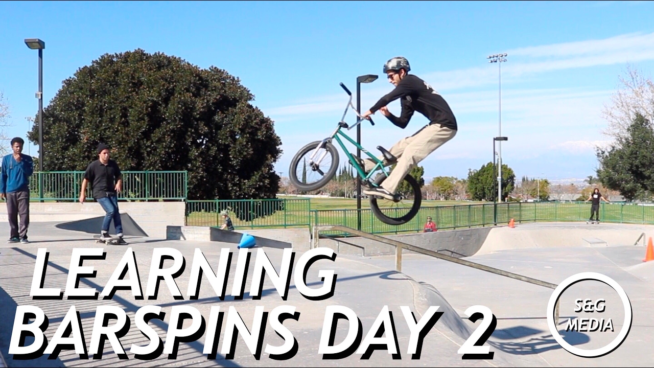 Learning barspins day 2