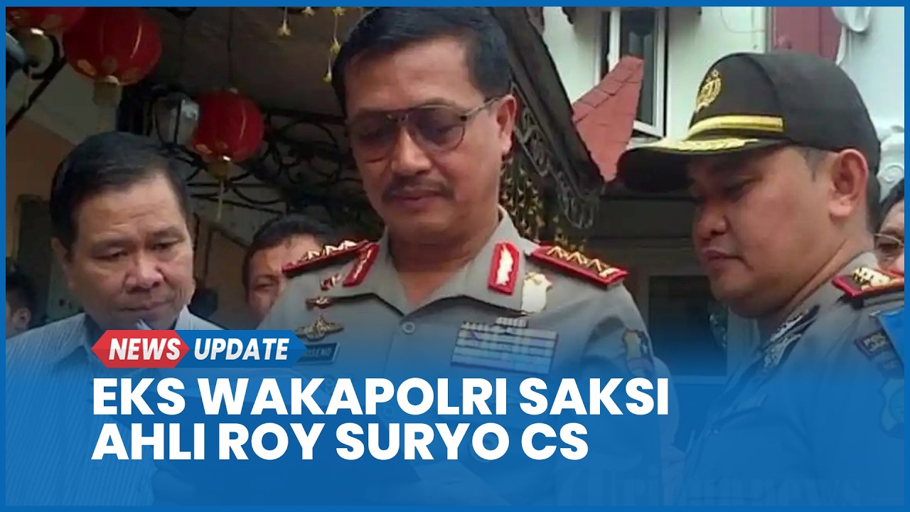 Sosok Eks Wakapolri Komjen Purn Oegroseno Saksi Ahli Meringankan Roy Suryo Cs Kasus Ijazah Jokowi