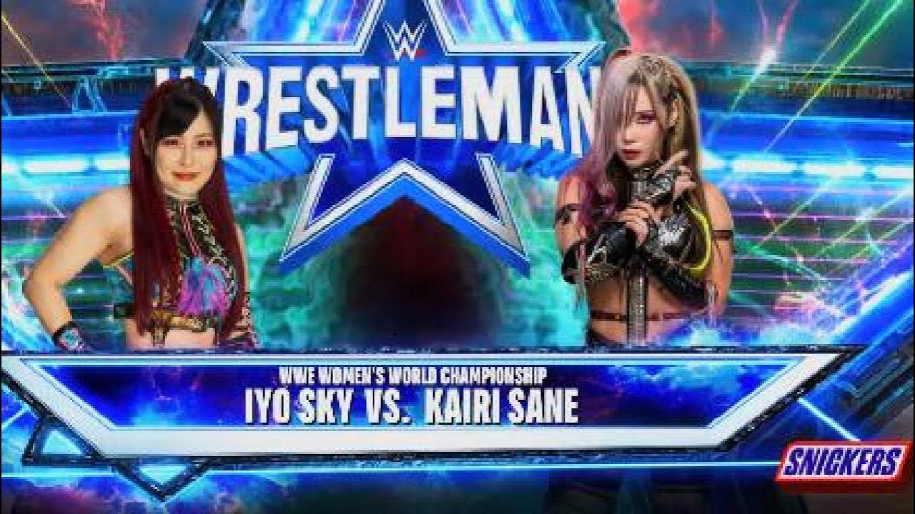 FULL MATCH | Iyo Sky Vs Kairi Sane Women's World Championship (Wrestlemania Sunday 2025)