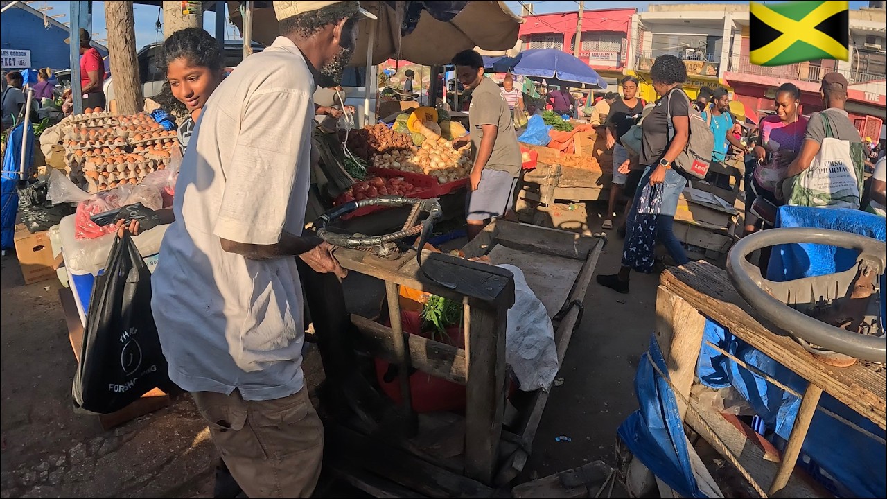 JAMAICA MARKET VYBES : FRESH FRUTES AND VEGETABLES