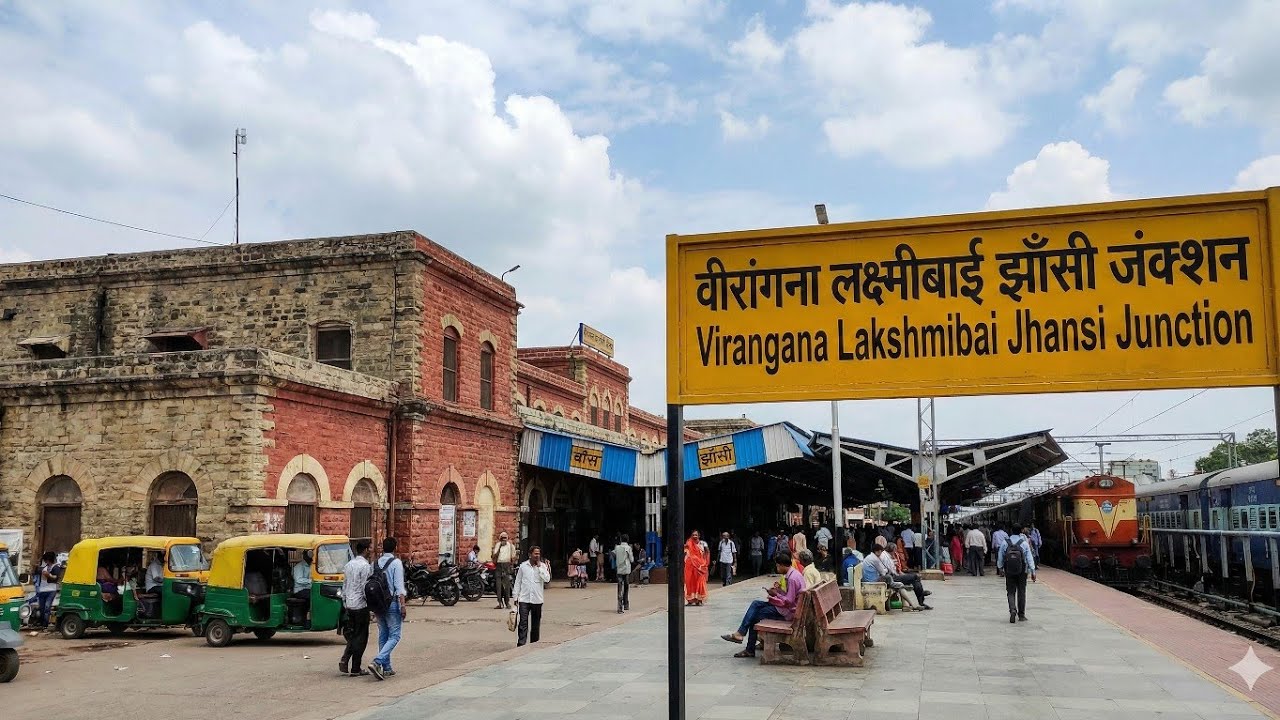 वीरांगना लक्ष्मीबाई झाँसी जंक्शन Virangana Lakshmibai Jhansi Junction उत्तर प्रदेश