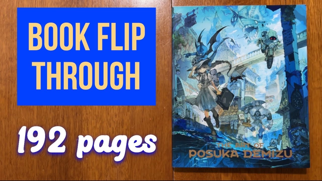 The Art of Posuka Demizu - Book flip through