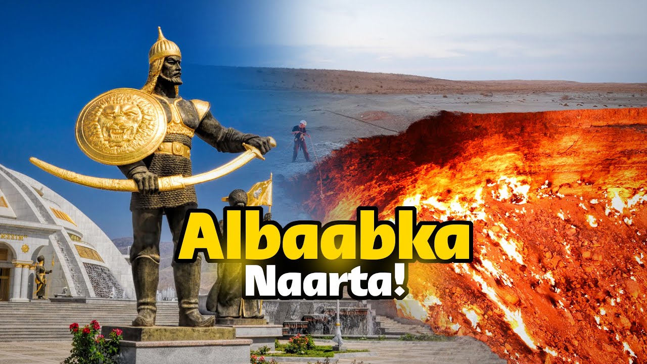 Dalka ugu yaabka badan Aduunka | Albaabka Naarta! Turkmenistan 🇹🇲