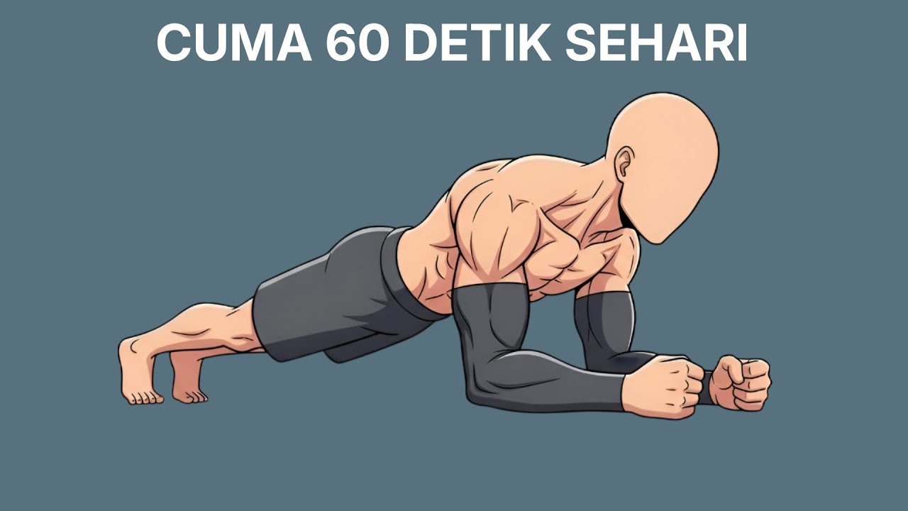 Jika kamu bisa plank 60 detik setiap hari…ini yang akan terjadi pada tubuhmu