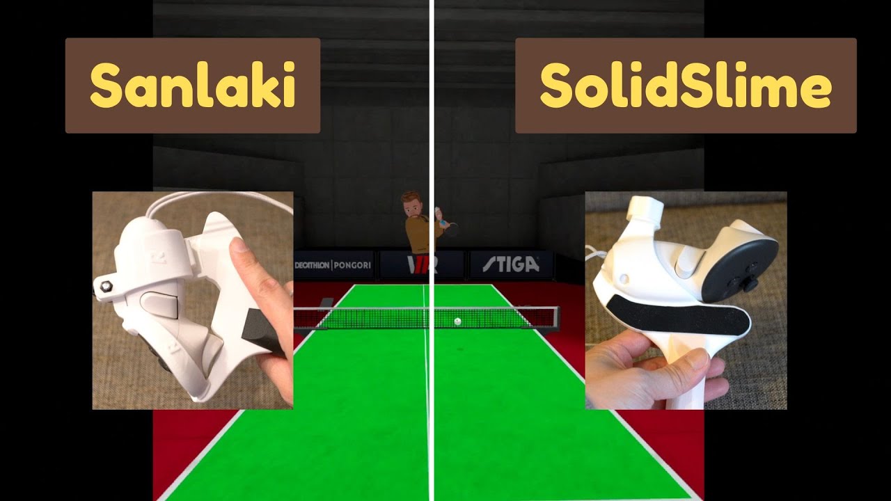 Salanki vs SolidSlime - The Best Eleven Table Tennis VR Paddle for Meta Quest 3