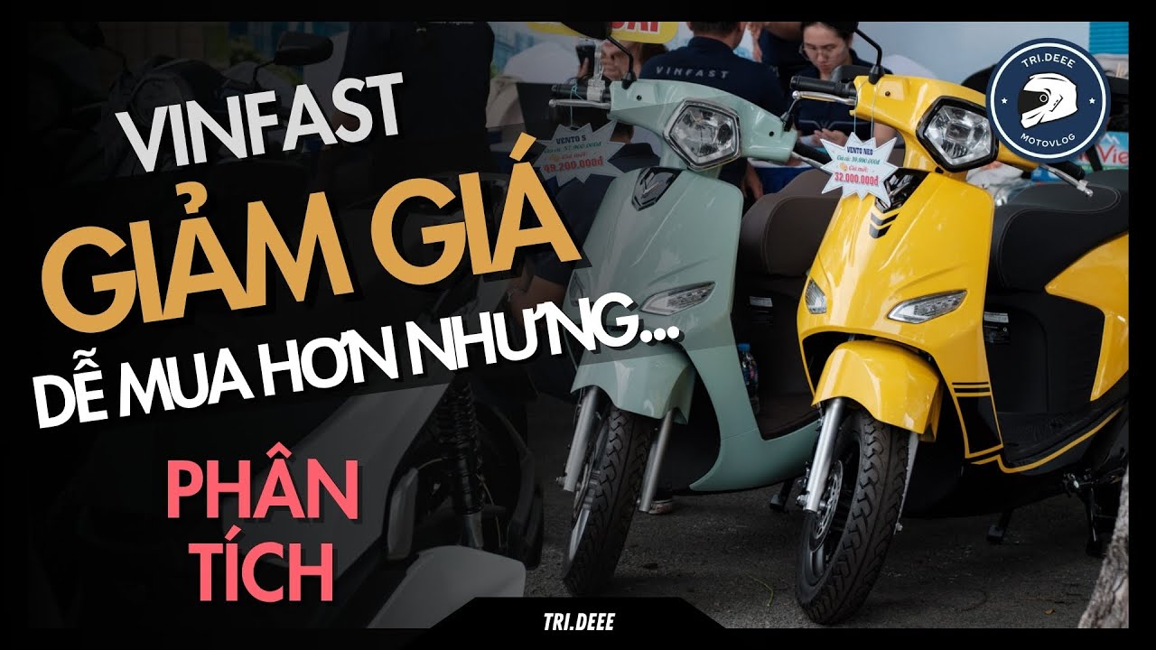 VINFAST GIẢM SÂU GIÁ XE MÁY ĐIỆN: CHUYỆN GÌ ĐANG XẢY RA? | TRÍ ĐÊ MOTOVLOG