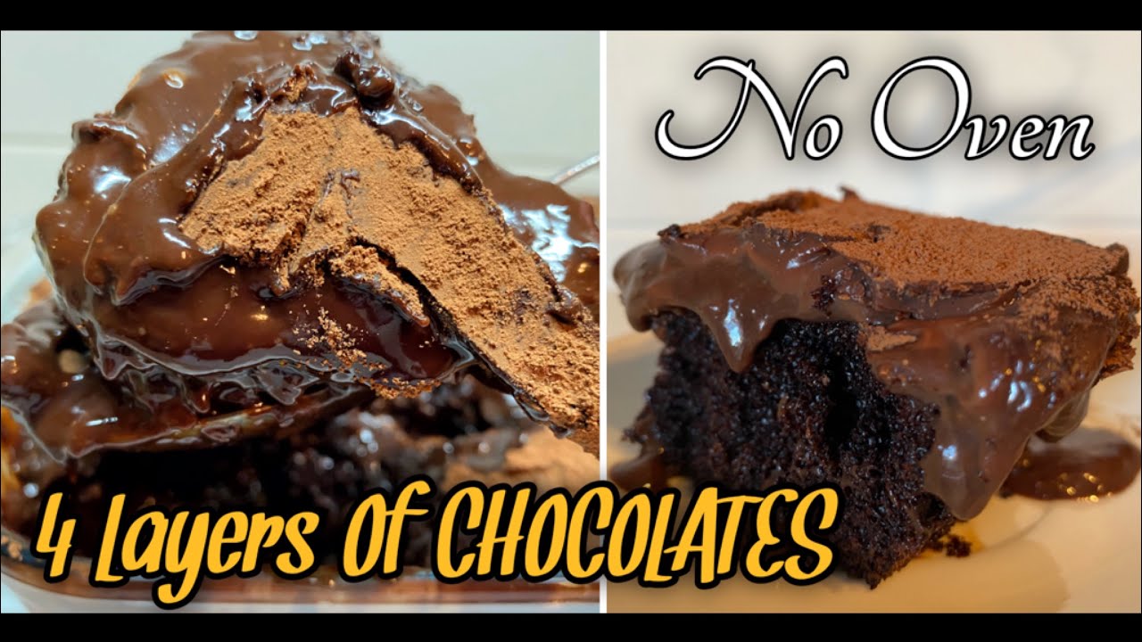 How to make CHOCOLATE DREAM CAKE | 4 Layers Of Chocolate Cake Recipe