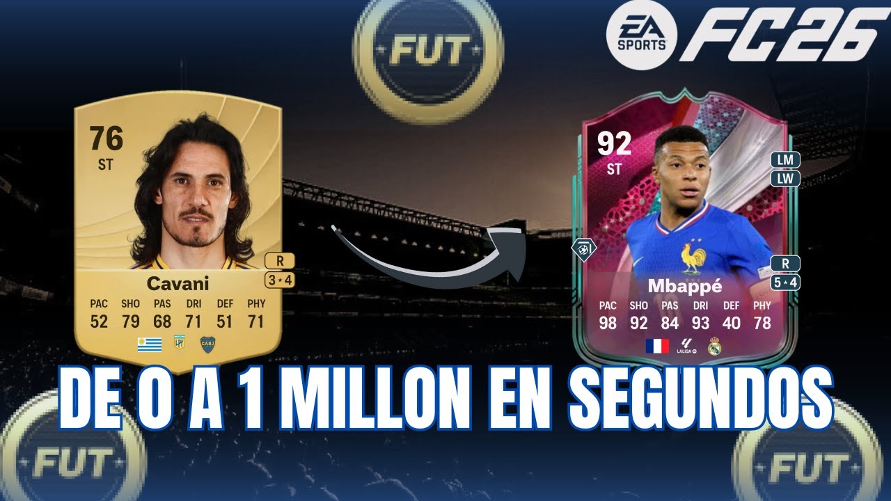 COMO GANAR +300K EN MINUTOS CON ESTE TRADEO EN FC 26