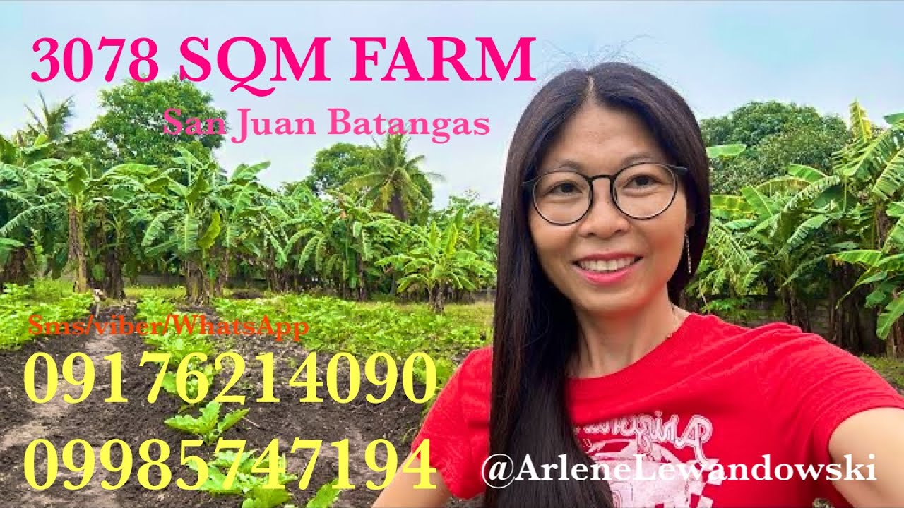 Vlog575: FOR SALE 3078 SQM FARM IN SAN JUAN BATANGAS PHILIPPINES | NEAR NEW MUNICIPAL HALL