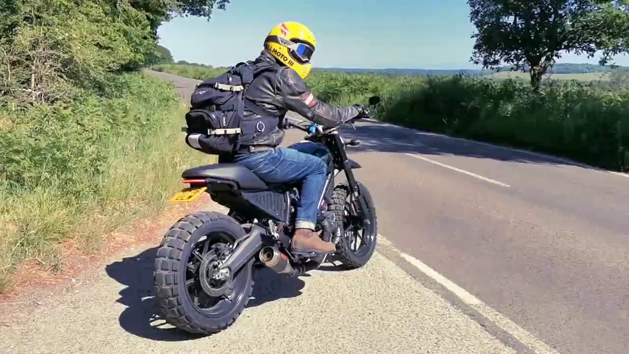 DUCATI SCRAMBLER.  GOODWOOD WEST SUSSSEX
