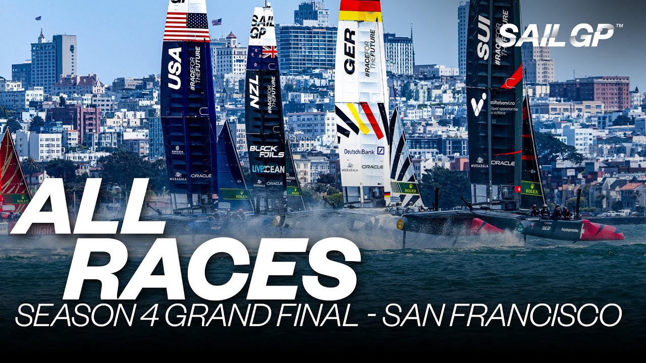 ALL RACES | SailGP Season 4 Grand Final | Races 1 - 5 & Final | SailGP