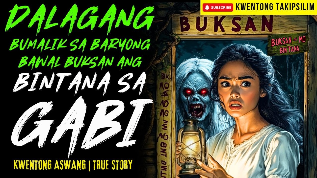 DALAGANG NAPADPAD SA BARYO NA BAWAL MAGBUKAS NG BINTANA SA GABI | Kwentong Aswang | True Story