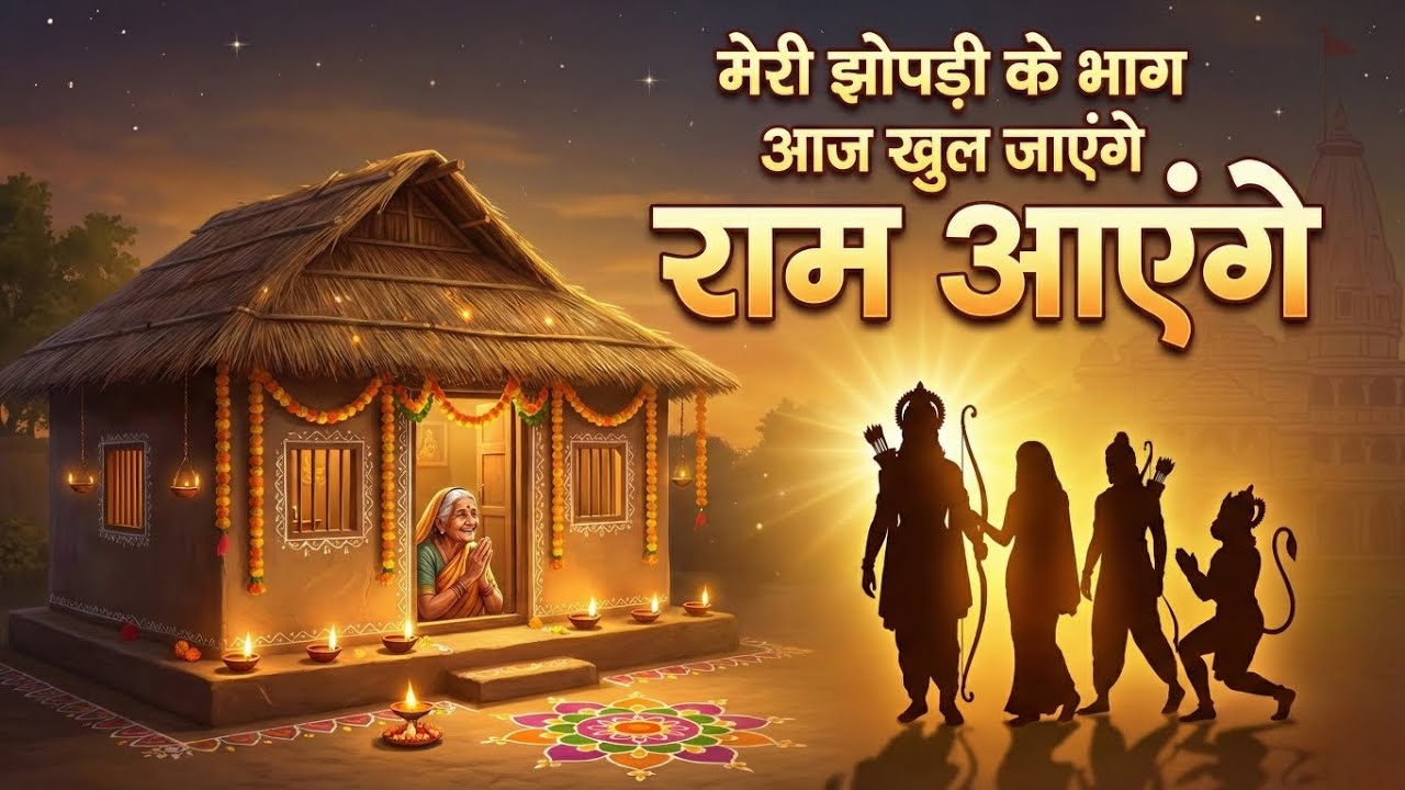 Meri Jhophari Ke Bhag | Ram Aayenge | Ram Bhajan | भक्ति गीत 🕉️
