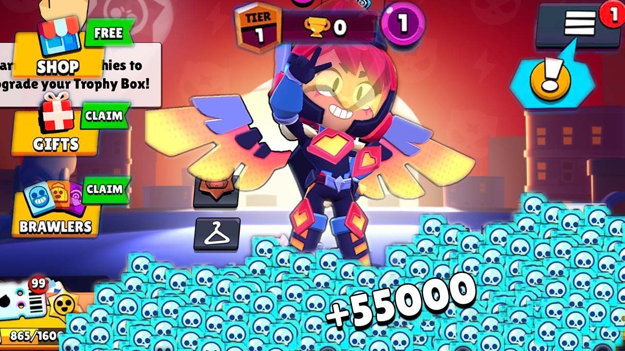 ВАУ 🔥 НОВЫЙ ОБЛИК ОГНЕКРЫЛОЙ ДЖАНЕТ 🔥 НОВОЕ ОБНОВЛЕНИЕ BRAWL STARS😱