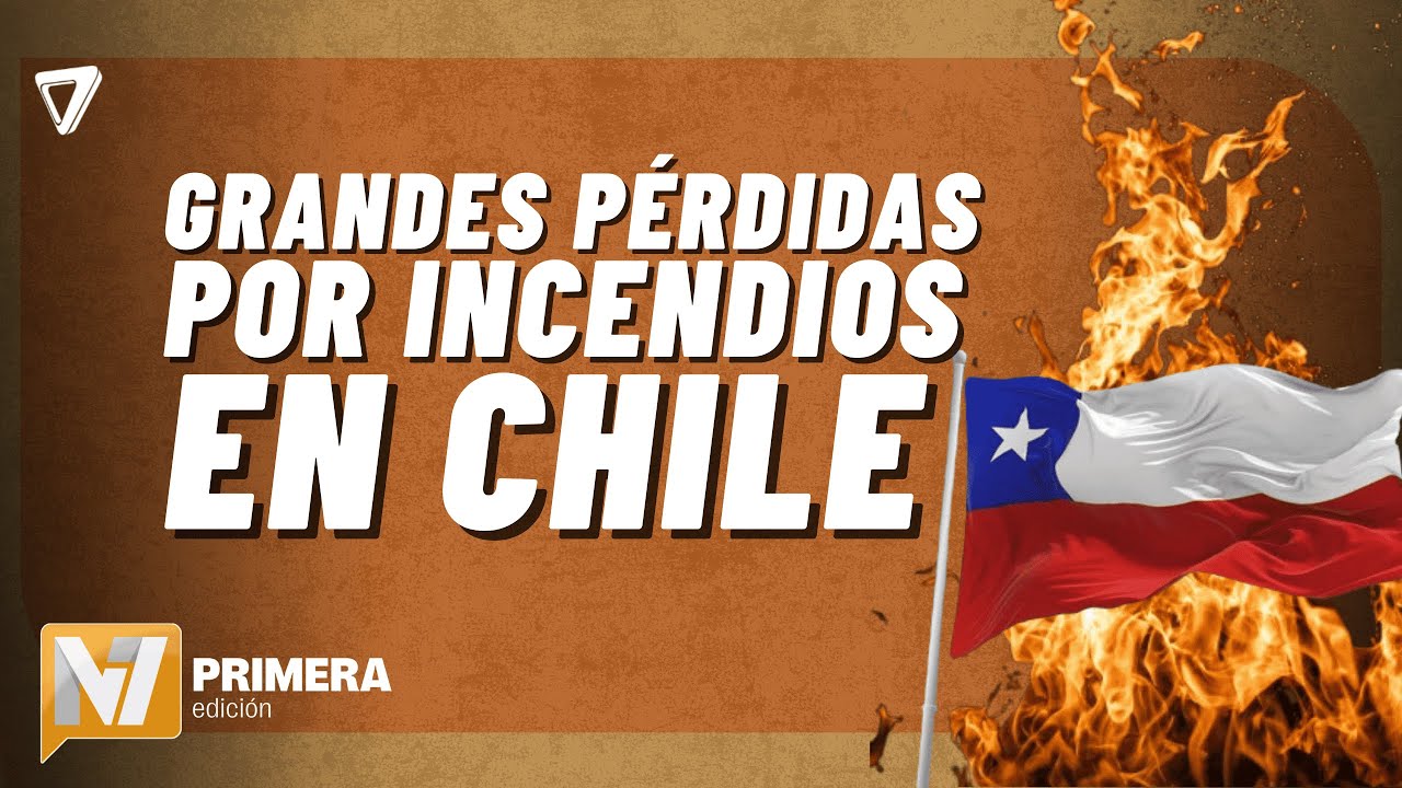 Miles de EVACUADOS y múltiples FALLECIDOS tras INCENDIOS forestales en Chile