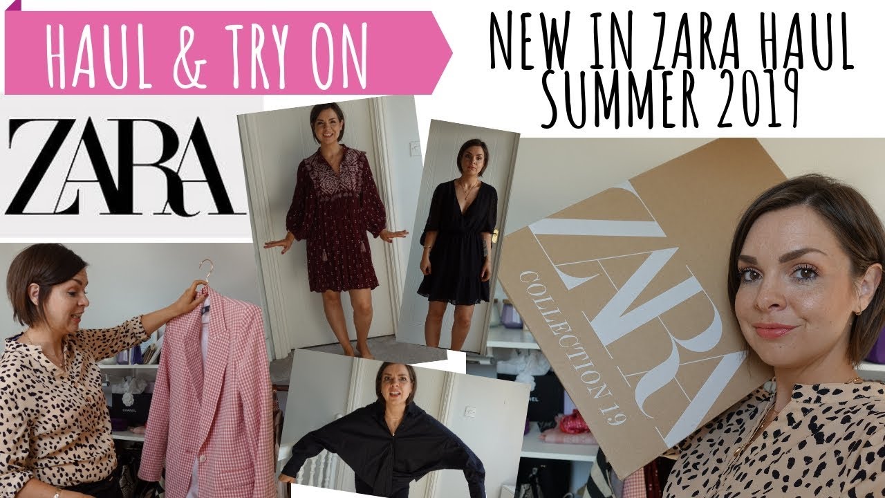 ZARA HAUL & TRY ON // HIGH STREET SUMMER 2019 // NEW IN