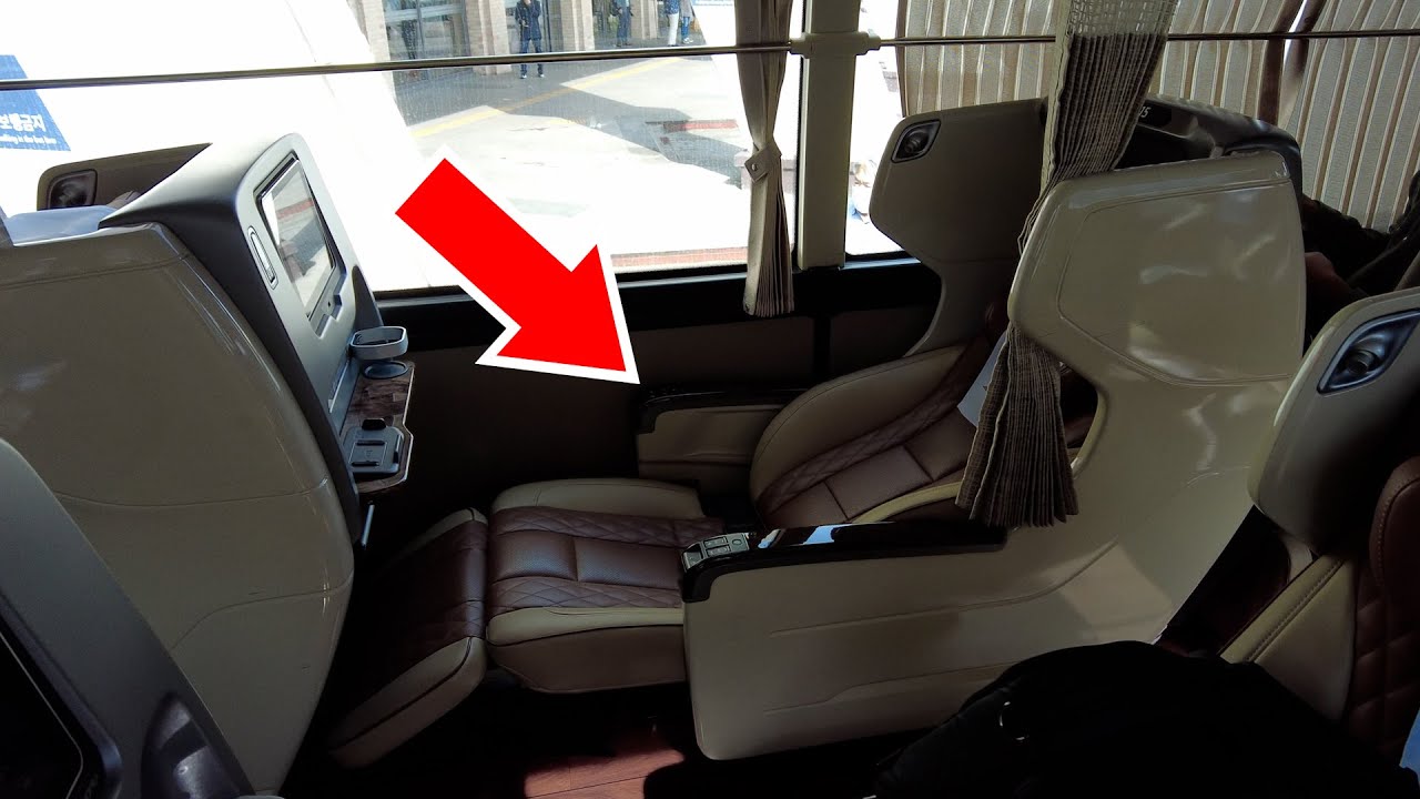 Самый дорогой и комфортабельный экспресс-автобус в Корее 💺👍 Premium Express Bus