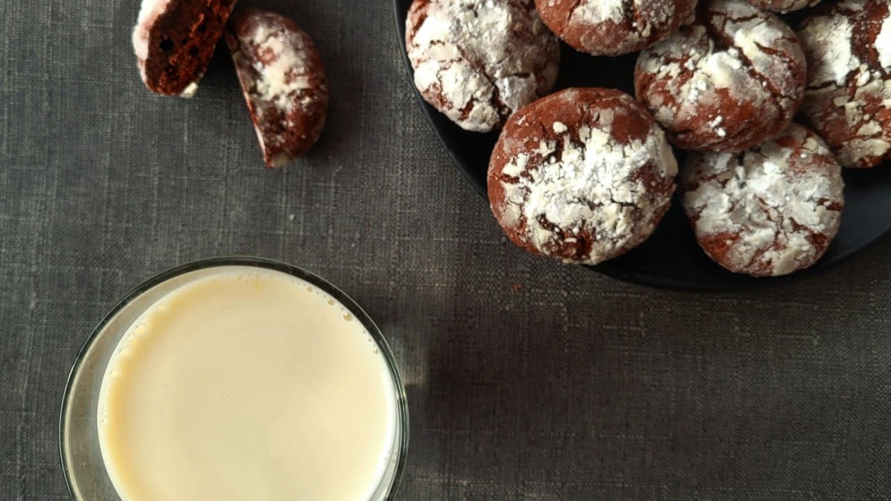 Red Velvet Crinkle Cookies (Soft, Fudgy, and So Easy)