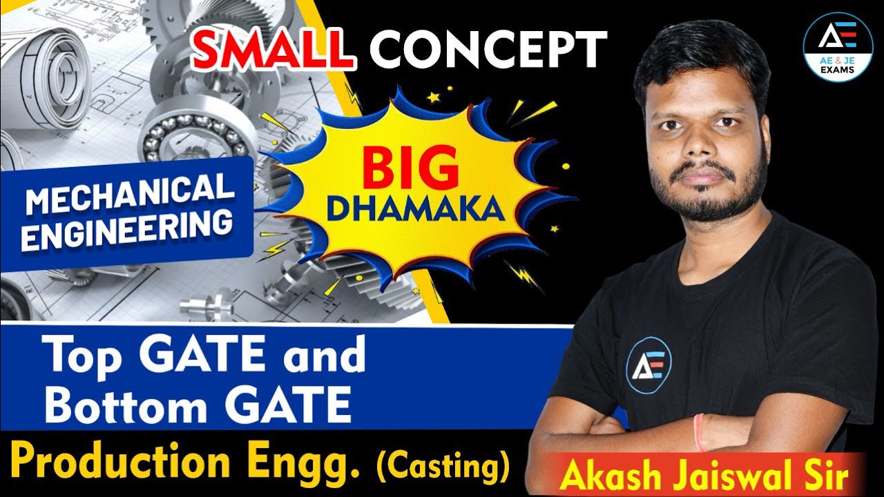 #02 | Top GATE and Bottom GATE | Small Concept Big Dhamaka (Production Engg. (Casting)