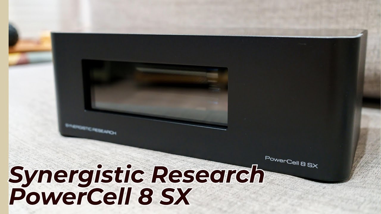 [空氣錄音/雲試聽] Synergistic Research PowerCell 8 SX電源處理器 with Atmosphere SX Euphoria (vs CM audio AC-6II)