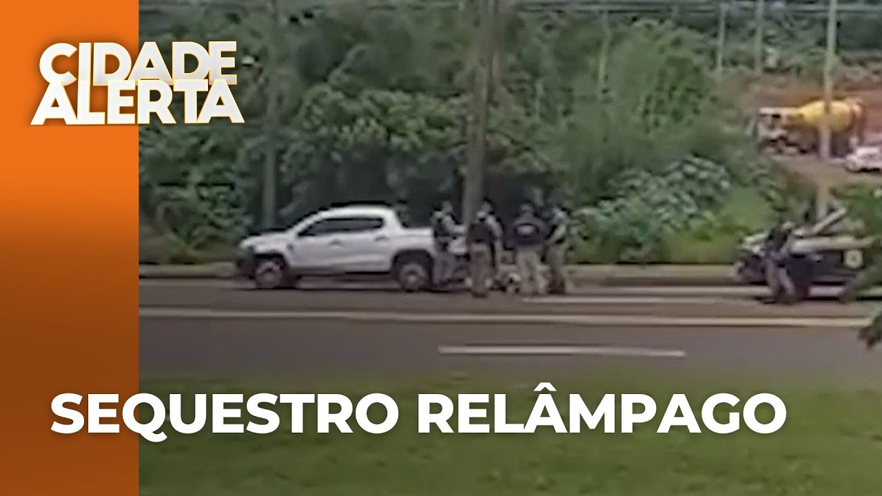 Polícia prende suspeitos em Ibiporã durante sequestro que começou em São Jerônimo da Serra, no PR
