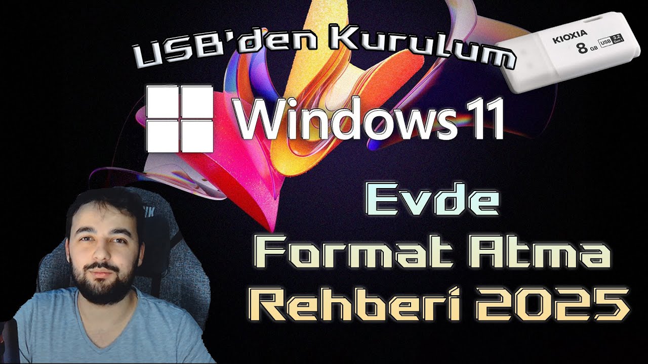 Format Nasıl Atılır Windows 11 – En Kolay ve Hızlı Yöntem 2025 USB
