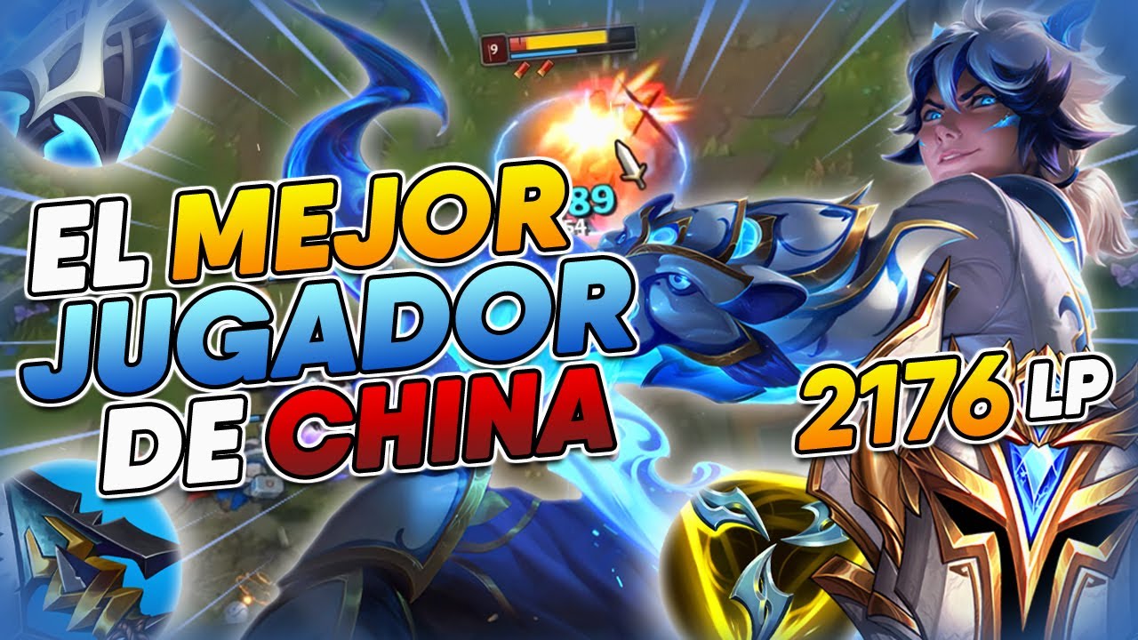 😱 ¡ESTE EZREAL CONSIGUE 2176 LP (TOP #1) EN EL SUPER SERVER CHINO! *EL REY ABSOLUTO* 👑 爱奥尼亚 (JONIA)