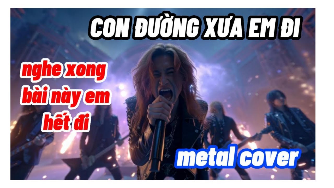 Con Đường Xưa Em Đi – Metal Cover | Nghe xong bài này, em hết muốn đi luôn! | Rock Version