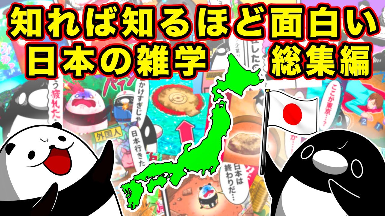 テイコウペンギン 日本の雑学 15選【総集編】【アニメ】