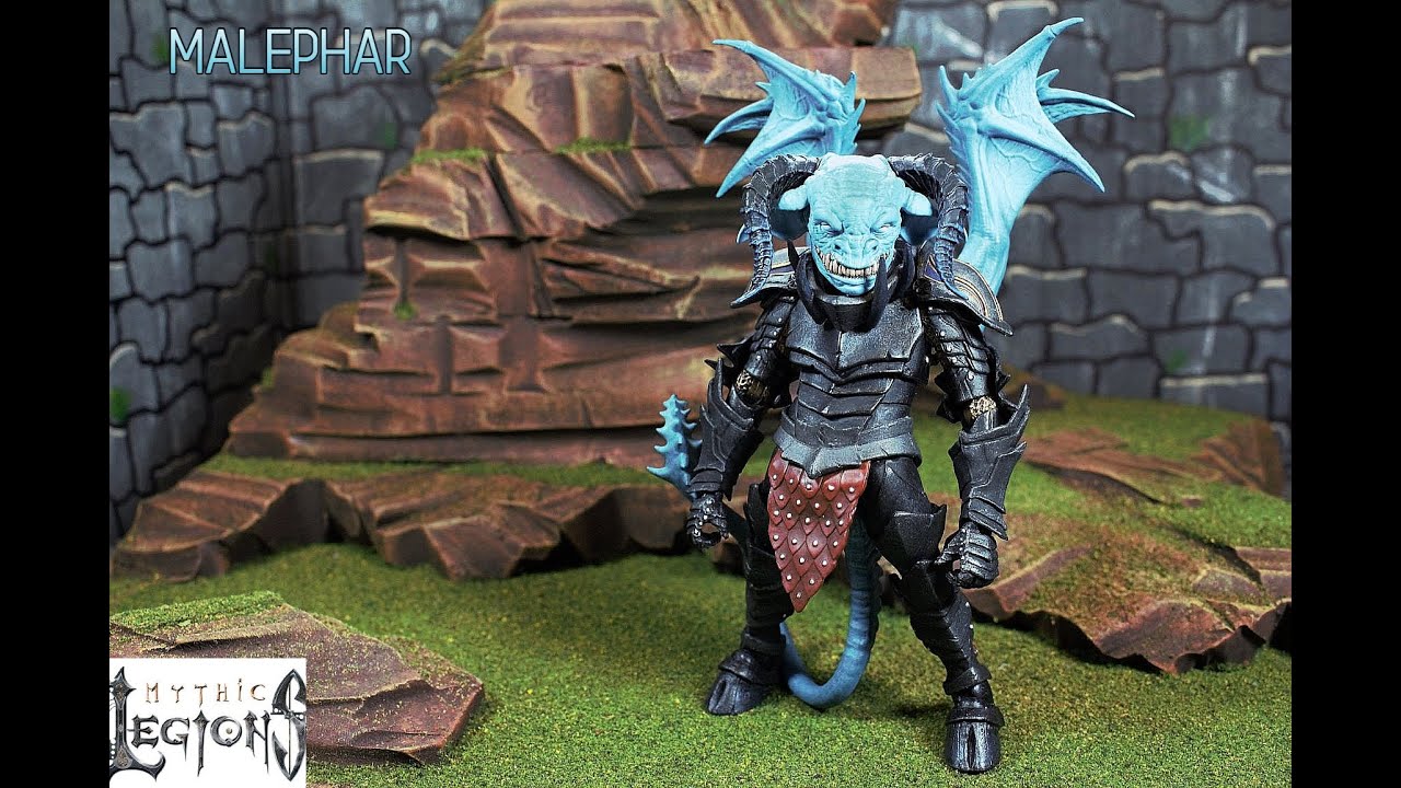 MYTHIC LEGIONS MALEPHAR Action Figure Review