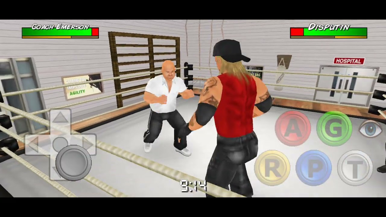 First wrestling empire video🥶