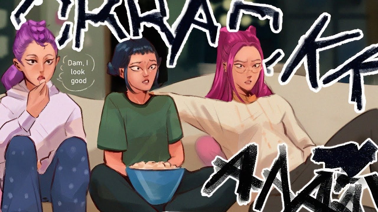 Role Swap AU!😳🔥Rumi Is Antagonist😈KPop Demon Hunters Comic Dub