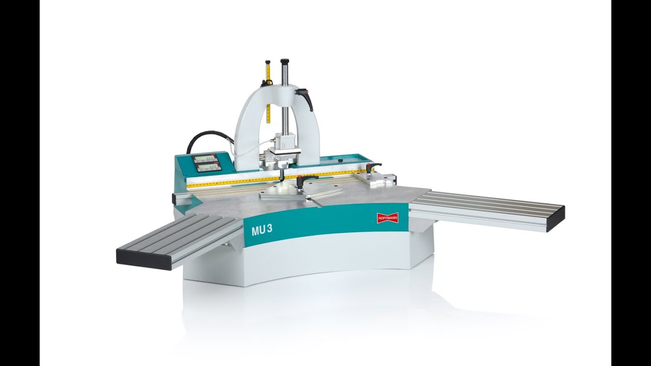 Overview and Operation of Hoffmann MU3P and MU3P D pneumatic dovetail routing machine