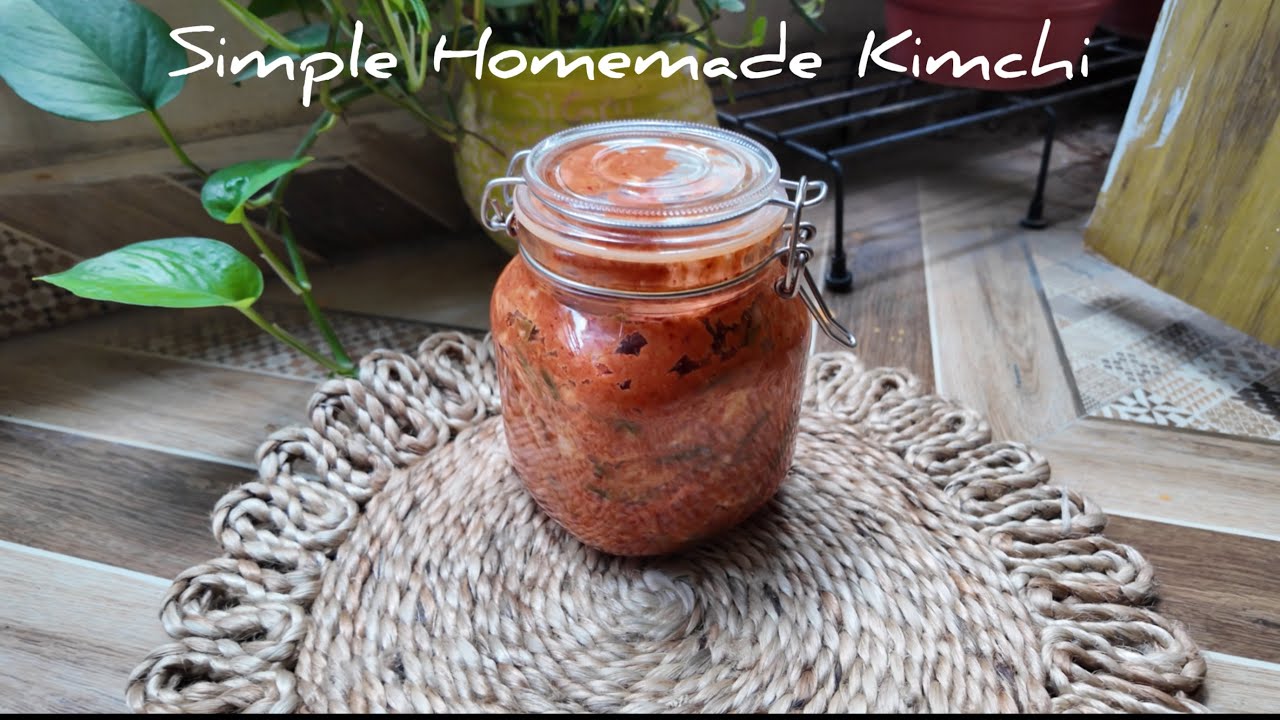 నాSimple Homemade Probiotic Gut friendly Kimchi|How to make kimchi|Telugu|Most requested|SreesPalate