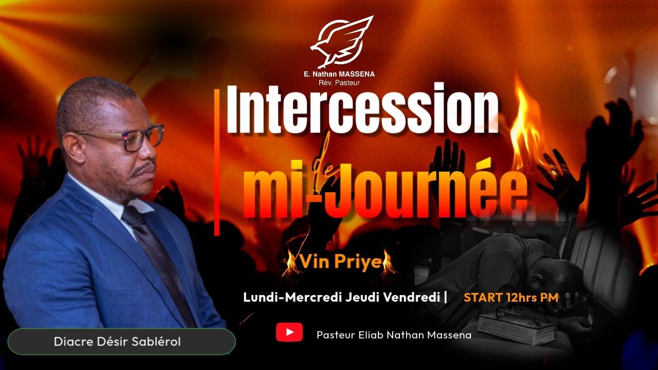 Emission : Intercession de mi-Journée || Diacre Sablerol Desir  ||21.02.2025 ||