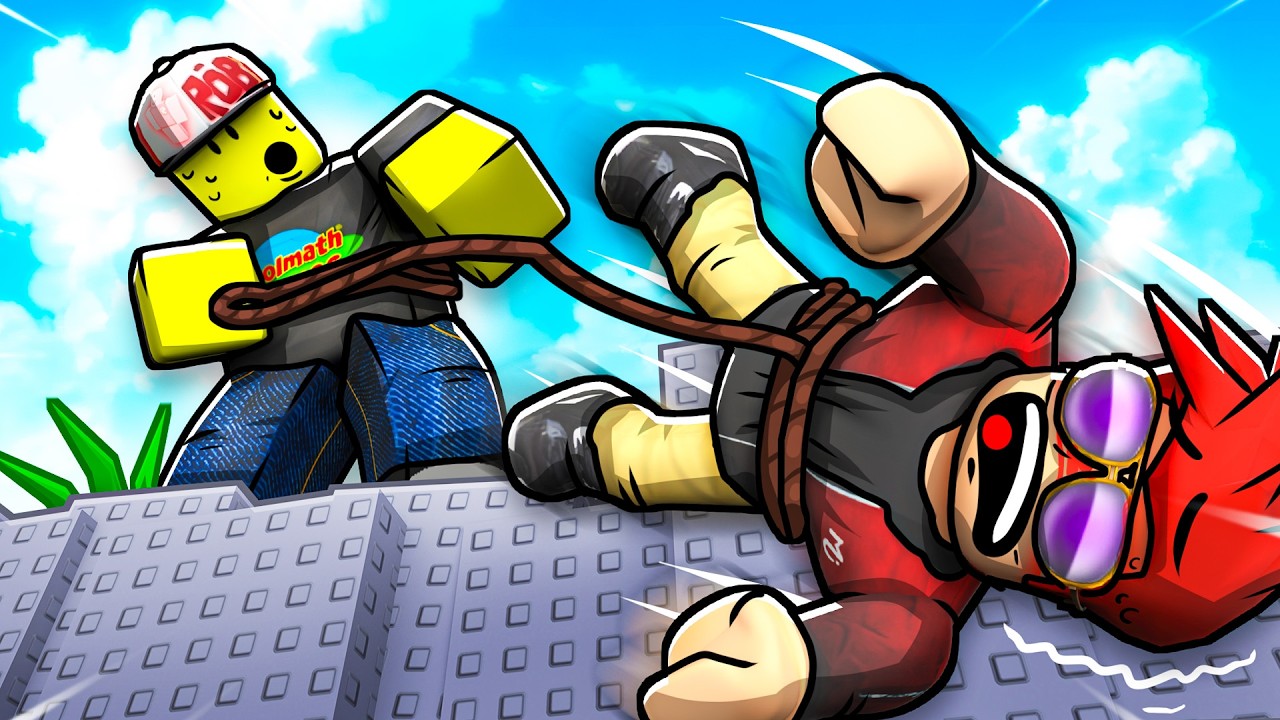 Смогут ли два идиота взобраться на гигантскую гору? (Roblox Altitorture)