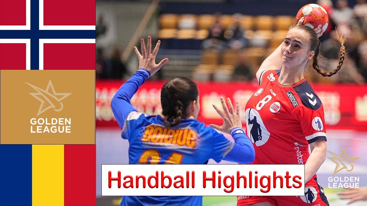 Norway Vs Romania Handball Highlights Women's Golden League 2024