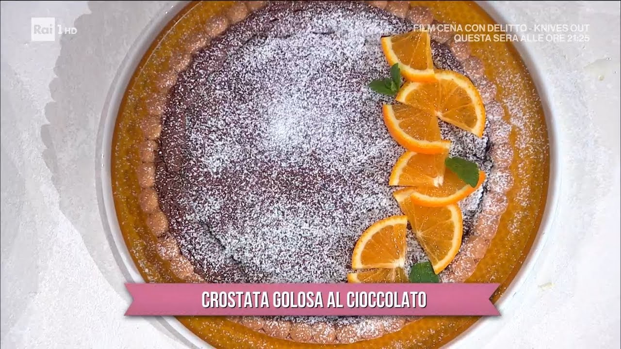 Crostata golosa al cioccolato - È sempre mezzogiorno - 09/11/2022